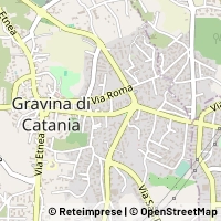 지도 Gravina di Catania