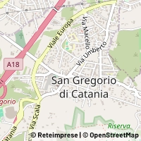 Mapa San Gregorio di Catania
