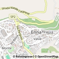 Mapa Enna
