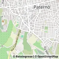 Mapa Paternò