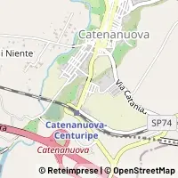 Hartă Catenanuova