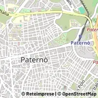 Mapa Paternò