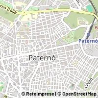Kaart Paternò