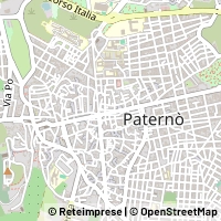 Kaart Paternò