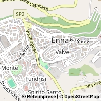 Mapa Enna