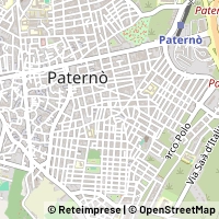 नक्शा Paternò