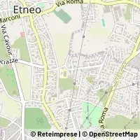 Hartă Tremestieri Etneo