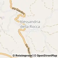 Mapa Alessandria della Rocca