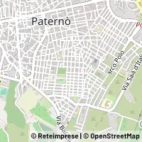 Mapa Paternò