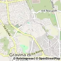Hartă Gravina di Catania