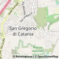Map San Gregorio di Catania