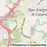 नक्शा San Gregorio di Catania