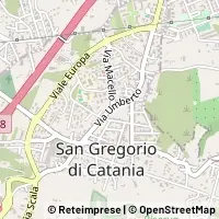 Map San Gregorio di Catania