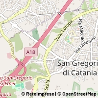 Karta San Gregorio di Catania