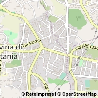 Map Gravina di Catania