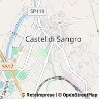 Mapa Castel di Sangro