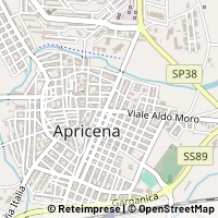 মানচিত্র Apricena