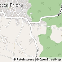 Map Rocca Priora
