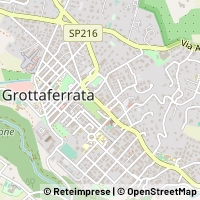 Kaart Grottaferrata