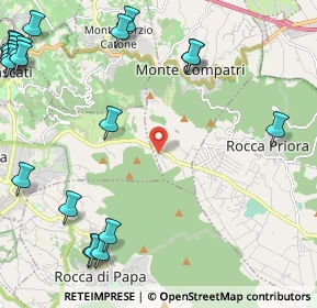 Mappa VIA DI ROCCA DI PAPA 4 E, 00046 Grottaferrata RM, Italia (3.522)