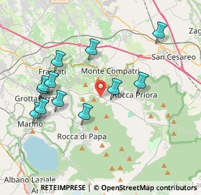 Mappa VIA DI ROCCA DI PAPA 4 E, 00046 Grottaferrata RM, Italia (4.16333)