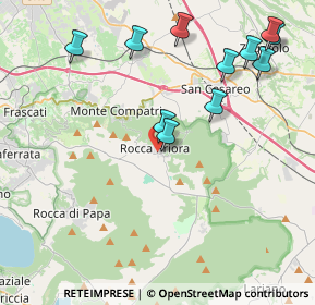 Mappa 00079 Rocca Priora RM, Italia (4.90727)