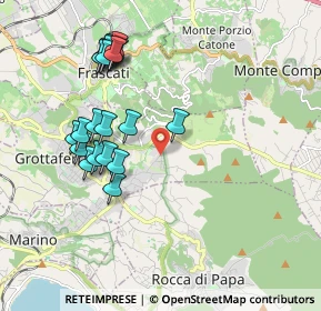 Mappa Via Giuseppe Rondini, 00046 Grottaferrata RM, Italia (2.0535)