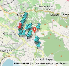 Mappa Via Giuseppe Rondini, 00046 Grottaferrata RM, Italia (1.4245)