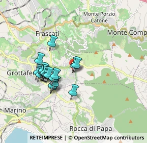 Mappa Via Giuseppe Rondini, 00046 Grottaferrata RM, Italia (1.612)