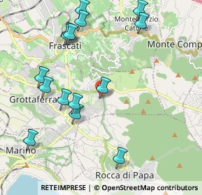 Mappa Via Giuseppe Rondini, 00046 Grottaferrata RM, Italia (2.45)