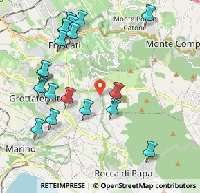 Mappa Via Giuseppe Rondini, 00046 Grottaferrata RM, Italia (2.449)