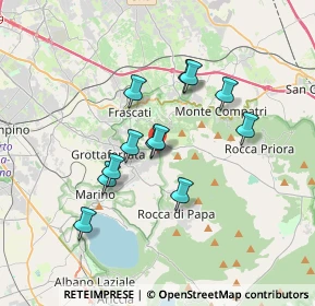 Mappa Via Giuseppe Rondini, 00046 Grottaferrata RM, Italia (3.05)