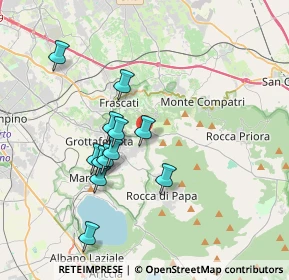 Mappa Via Giuseppe Rondini, 00046 Grottaferrata RM, Italia (3.445)
