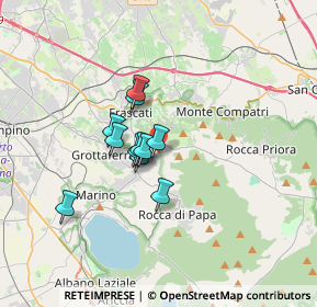 Mappa Via Giuseppe Rondini, 00046 Grottaferrata RM, Italia (2.34364)