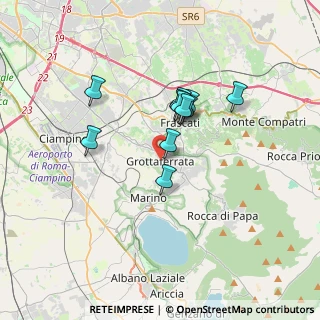 Mappa Via Trieste, 00046 Grottaferrata RM, Italia (2.79818)