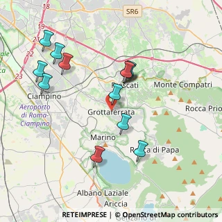 Mappa Via Trieste, 00046 Grottaferrata RM, Italia (4.07615)