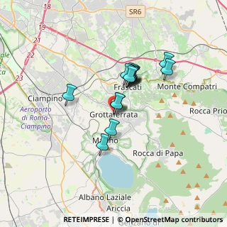 Mappa Via Trieste, 00046 Grottaferrata RM, Italia (2.62643)