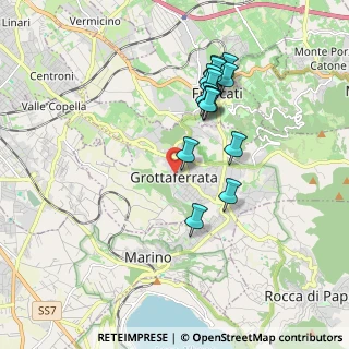 Mappa Via Trieste, 00046 Grottaferrata RM, Italia (1.805)