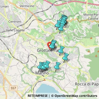 Mappa Via Trieste, 00046 Grottaferrata RM, Italia (1.83526)