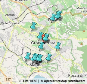 Mappa Via Principe di Napoli, 00046 Grottaferrata RM, Italia (1.688)