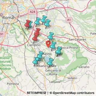 Mappa Via Trieste, 00046 Grottaferrata RM, Italia (6.78133)