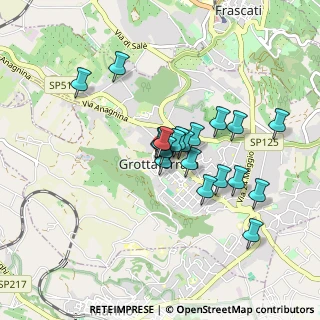 Mappa Via Trieste, 00046 Grottaferrata RM, Italia (0.723)