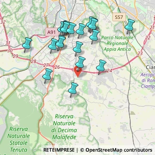 Mappa Via Giovanni Lampariello, 00100 Roma RM, Italia (4.4415)