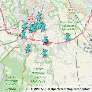 Mappa Via Giovanni Lampariello, 00100 Roma RM, Italia (3.74)