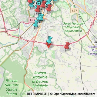 Mappa Via Giovanni Lampariello, 00100 Roma RM, Italia (6.805)