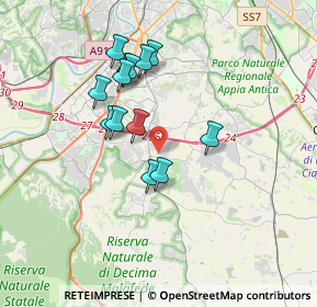 Mappa Via Giovanni Lampariello, 00100 Roma RM, Italia (3.24385)