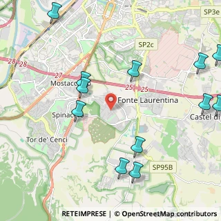 Mappa Via Pina Menichelli, 00128 Roma RM, Italia (3.05692)