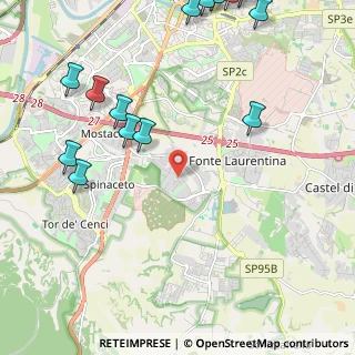 Mappa Via Pina Menichelli, 00128 Roma RM, Italia (3.25933)