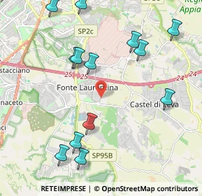 Mappa Via Alfredo Capelli, 00134 Roma RM, Italia (2.52154)