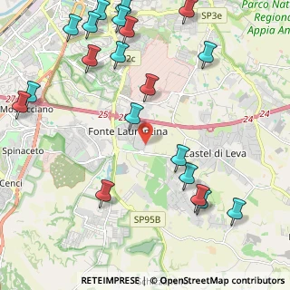 Mappa Via Alfredo Capelli, 00134 Roma RM, Italia (2.991)